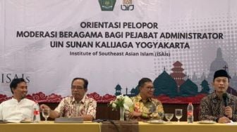 Pusat Studi UIN Yogyakarta Gelar Orientasi Penguatan Moderasi Beragama