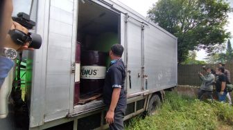 Timbun Solar Bersubsidi Ribuan Liter, 5 Pelaku Warga Brebes dan Cilacap Ditangkap Satreskrim Polresta Banyumas