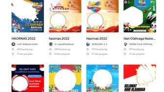 Kumpulan Link Twibbon Haornas 2022, Cocok Jadi Foto Profil WA, IG atau Facebook