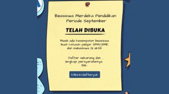 Cara Daftar Beasiswa Merdeka Pendidikan, Dapat Rp 2,5 Juta untuk Siswa SMA dan Mahasiswa