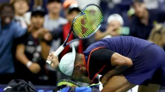 Petenis Australia Nick Kyrgios Didenda Total Rp483 Juta karena Banting Raket dan Berkata Kasar, Lawannya Nothing To Lose