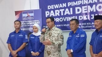 Hadiri HUT ke-21 Partai Demokrat di Jakarta, Anies ke Kader: Siap 2024?