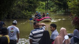 Potret Banjir dan Tanah Longsor di Kabupaten Hulu Sungai Tengah
