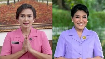 4 Potret Beda Gaya Istri Panglima TNI dan Istri Kapolri, Sama-sama Cantik dan Anggun