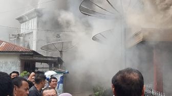 4 Rumah Warga Sipirok Terbakar, Warga Lagi Nyapu Rumah Histeris Minta Tolong