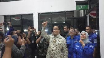 Hadiri Perayaan HUT ke-21 Partai Demokrat, Ini Harapan Anies Baswedan