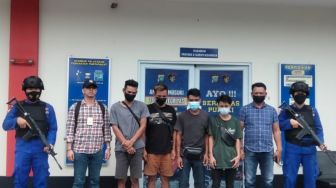 Empat PMI Ilegal dari Malaysia Datang ke Batam tanpa Paspor Diamankan Polisi