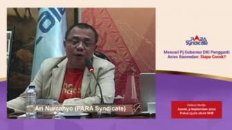 Tiga Kriteria Ini Harus Dimiliki Pj Gubernur DKI, Salah Satunya Harus Terbebas dari Relasi Kekuasaan dan Parpol