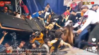 Sorotan Peristiwa Kemarin, Viral Panggung Dangdutan Ambrol sampai 2 Balita di Blitar Positif HIV