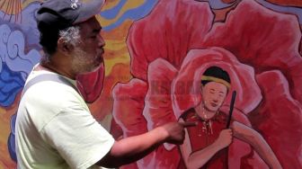 Mural Pecinan Pontianak Dirusak Orang Tak Bertanggung Jawab, Herfin Yulianto: Sekarang Malah Lebih Banyak