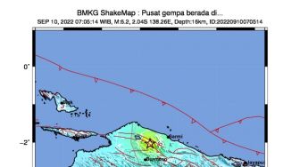 Gempa Bumi M 6,2 Guncang Memberamo Tengah Papua