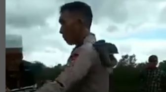 Video Viral Polisi Bentak dan Dorong Kakek Renta: Katanya Pelindung Rakyat kok Rampok Tanah Saya?