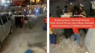 Diminta Bayar usai Makan, Pria Ini Malah Ngamuk-ngamuk