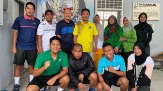 Kirim Lima Atlet Tenis Lapangan Metro Target Raih Emas Pada Porprov Lampung