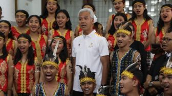 Dapat Kunjungan dari Siswa SMAK Frateran Ndao Ende, Begini Kesan Gubernur Ganjar