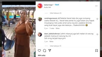 Ibu-ibu Berdebat di Pantai Cuma Karena Ayunan, Sampai Tanya Harga: Berapa Sih 1 Jamnya?