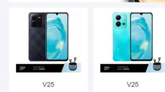 Resmi Masuk Indonesia, Ini Harga Vivo V25