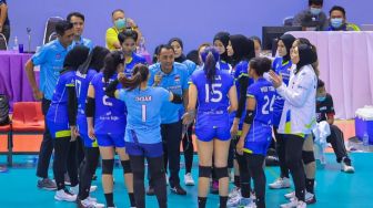 Timnas Voli Putri Indonesia Kalahkan Filipina di ASEAN Grand Prix 2022