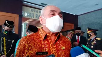 Hasanuddin Mas'ud jadi Ketua DPRD Kaltim, Isran Noor Sentil Pelantikannya: Oh Itu DPRD Mercure