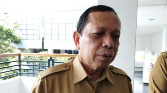 500 Paket Beras Subsidi Dibagikan di Pasar Digital Palembang