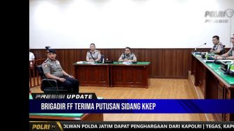 Sosok Brigadir Frillyan, Polisi yang Intimidasi Wartawan saat Meliput Rumah Sambo Kini Disanksi Demosi