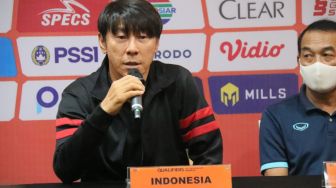 Timnas Indonesia vs Vietnam: Shin Tae-yong Serukan Balas Dendam, Minta Suporter Merahkan GBT