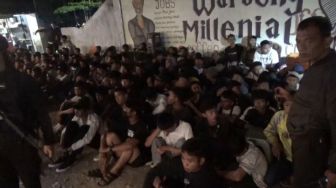 Ratusan Pelajar di Bandar Lampung Terindikasi Anggota Geng Motor Ditangkap saat Hendak Tawuran