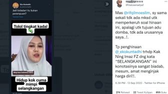 Fakta-fakta Ning Imaz, Pendakwah NU yang Disebut Tolol Eko Kuntadhi saat Jelaskan Ayat Al Quran di Media Sosial