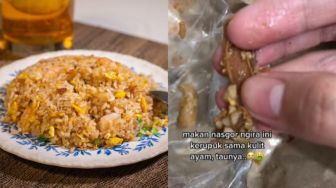 Asyik Makan Nasi Goreng, Dikira Kunyah Kulit Ayam Ternyata Benda Mengerikan Ini