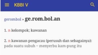 Ini Makna Kata Gerombolan Dilontarkan Effendi Simbolon Bikin Anggota TNI Marah