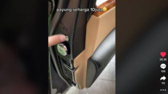 Fantastis! Harga Payung Mobil Ini Capai Rp 10 Juta, Publik Heboh: Hujannya Insecure