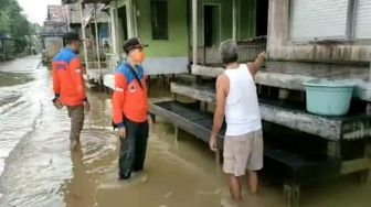 16 Desa Terendam Banjir Akibat Sungai Kapuas Meluap