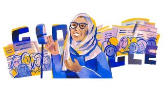 Muncul Ilustrasi Rasuna Said di Google Doodle Hari Ini, Pahlawan Perempuan yang Dijuluki Singa Betina