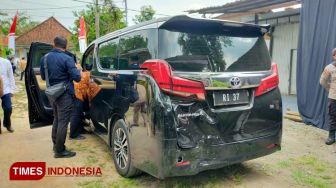 Kronologis Kecelakaan Iring-iringan Mobil Mentan di Tol Jombang Gara-gara Ulah Bus Ngebut