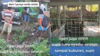 Merinding! Sopir Antar Wanita Cantik, Berujung Truk Tersesat di Kuburan