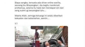 Gigihnya Istri Polisi Sambilan Jadi Driver Taksi Online, Putri Candrawathi Dapat Sindiran Menohok Ini