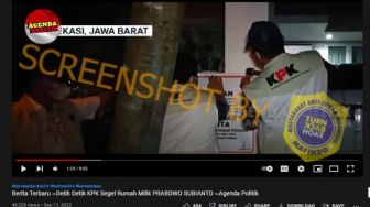 Heboh Rumah Prabowo Subianto Disita KPK, Begini Faktanya