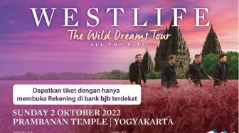 Bank BJB Manjakan Nasabah dengan Konser Westlife The Wild Dreams Tour 2022