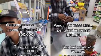 Kasir Minimarket Ketar-ketir Tahu Pendapatan Pengamen yang Datang Tukar Uang, Segini per Harinya!