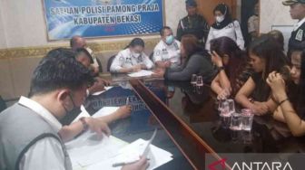 Gelap-gelapan Mangkal di Trotoar Kalimalang, 6 PSK Digaruk Satpol PP, Rata-rata Masih ABG