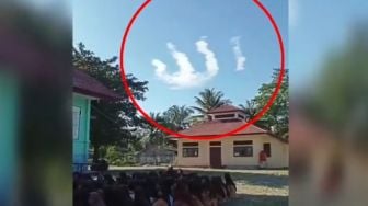 Fenomena Awan Berbentuk Lafaz Allah di Langit Aceh, Videonya Viral