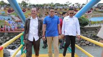 Miliki Agrowisata Tanjung Sakti di Lahat, Wali Kota Harnojoyo Minta Bangun Jalan Tol Pada Menteri Sandiaga Uno