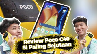 Review Poco C40, HP Baterai Jumbo Si Paling Sejutaan!