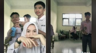 Video Siswi SMA Ini Lagi Asyik Berjoget TikTok Viral, Netizen Malah Fokus Sama Siswi Baca Alquran