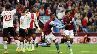 Hasil Bola Tadi Malam: Aston Villa Bungkam Southampton, Fulham Menangi Drama 5 Gol, Mainz 05 vs Hertha Berlin 1-1