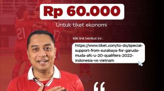 Buruan Ramai-ramai ke GBT, Eri Cahyadi Beri Harga Tiket Khusus Ekonomi Indonesia vs Vietnam Malam Ini