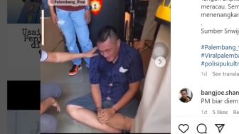 Video Bripka S Pelaku Pemukul PM TNI di Palembang Menangis Merengek Viral, Ini Kata Polda Sumsel