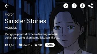 'Sinister Stories', Webtoon Horor Baru yang Mendapat Rating Tinggi