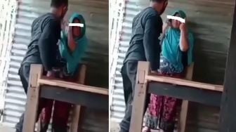 Brutal! Diduga Oknum Polisi Aniaya Wanita Secara Membabi Buta, Publik Ngamuk: Pecat Lah Masa Enggak!