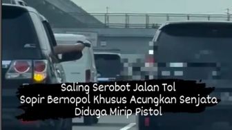 Aksi Koboi Pengemudi Fortuner Diduga Todongkan Pistol Di Tol Belum Diusut, Polisi: Belum Ada Laporan